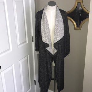 Two toned grey duster!